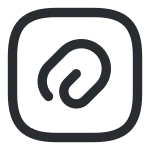 Attach Square SVG Icon